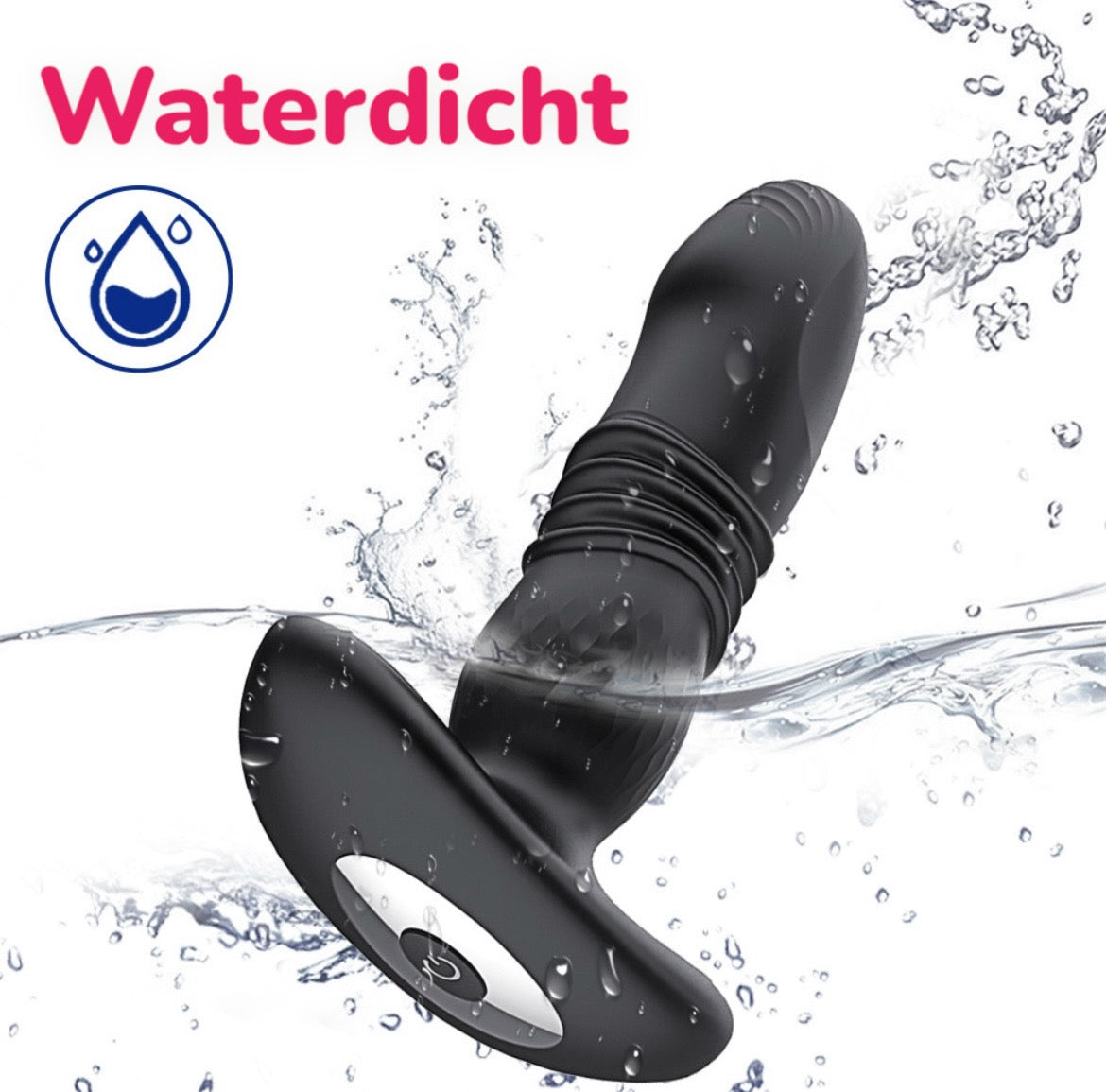 Waterdichte anaalvibrator