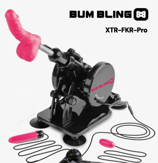 Neuk machine met dildo